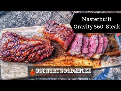 Masterbuilt Gravity Smoker - Seared Steak Test