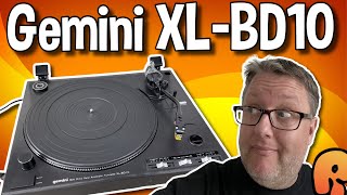 Video thumbnail for Gemini XL-BD10 - Semi-Automatic Stereo Turntable! #vinyl #turntable by Record-ology