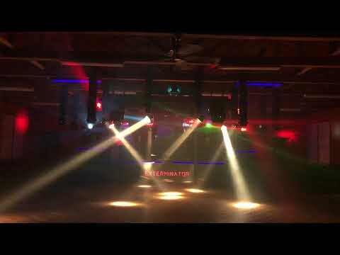 Exterminator Sound and Lighting video.