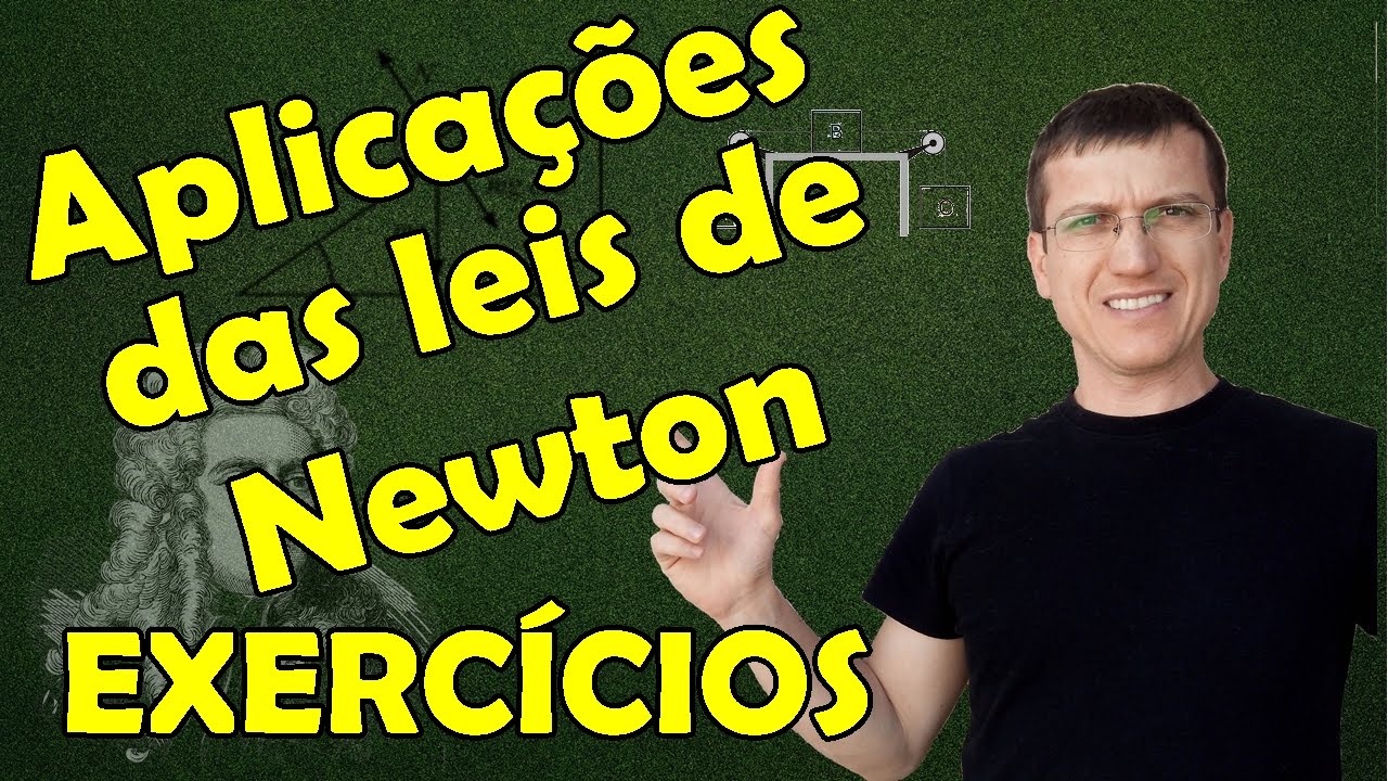 APLICAÇÕES DAS LEIS DE NEWTON - 2ª LEI - EXERCÍCIOS RESOLVIDOS -  AULA 3 - Prof. Marcelo Boaro