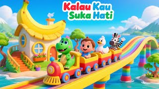 Download lagu KALAU KAU SUKA HATI | CIT CIT CUIT | 5 BEBEK KECIL BERMAIN | SUARA HEWAN | Saegan Kids mp3