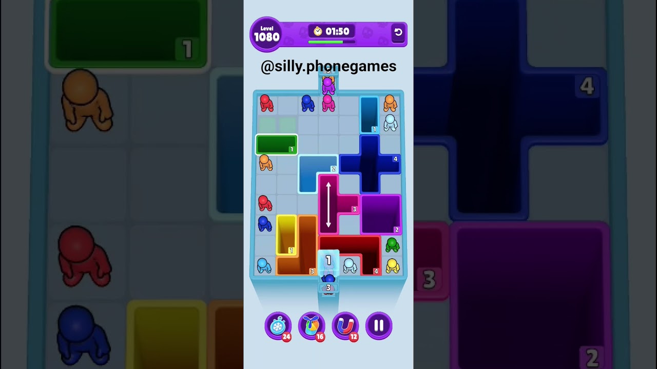 Drop Away Level 1080 Walkthrough Solution