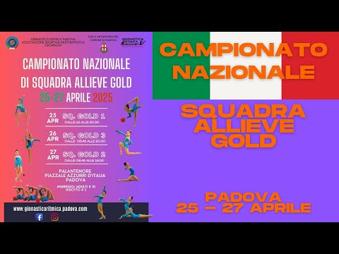 GOLD 1 Campionato Nazionale di Squadra Allieve Gold 2025