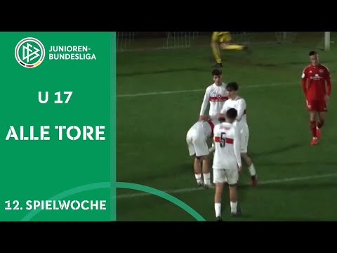 Kantersiege für Hoffenheim und Stuttgart! | Alle Tore der B-Junioren-Bundesliga - Spieltag 12