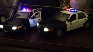 1/18 LAPD Police Cruisers