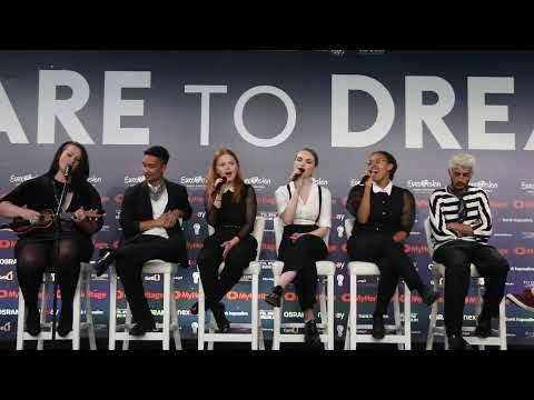 Leonora and Crew - Love is Forever (Press Conference Eurovision 2019)