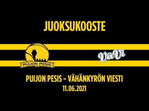 11.06.2021 Juoksukooste Puijon Pesis - Vähänkyrön Viesti