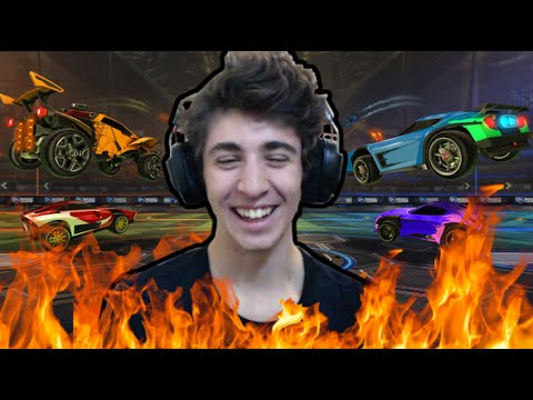 SFIDA CONTRO I CAMPIONI DEL MONDO di ROCKET LEAGUE!!
