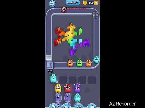 Pixel Flow Level 170 Walkthrough