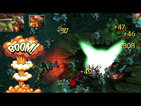 DOTA TECHIES - ONE CLICK, THREE KILLS (3000+ INSTANT DAMAGE)