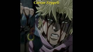 First and Last words of Caesar Zeppeli (dub) #shorts #jjba