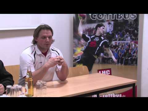 LHC Cottbus vs SC Magdeburg II • Pressekonferenz am 02.02.2013