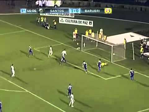 Melhores Momentos   Santos 4 x 0 Grêmio Barueri   Amistoso 16012013]