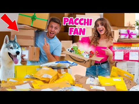 CI AVETE SPEDITO 100 PACCHI!😱📦 APRIAMO I VOSTRI REGALI 😍🎁 | MARTY E YUKO