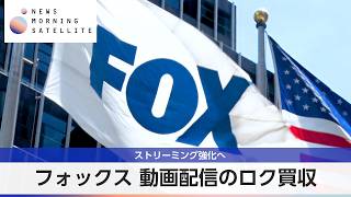 フォックス 動画配信のロク買収 ストリーミング強化へ【モーサテ】