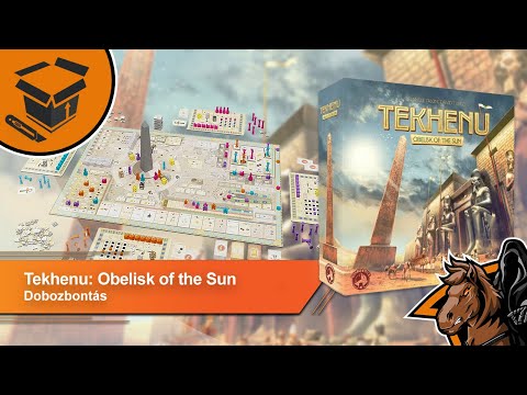 UNBOXING - Tekhenu: Obelisk of the Sun - Szellemlovas