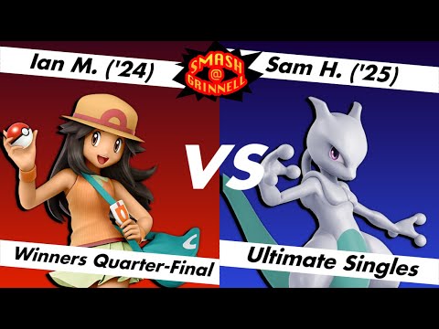Smash@Grinnell #6 - Ian M. (Pokemon Trainer) Vs. Sam H. (Mewtwo)