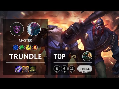 Trundle Top vs Gangplank - EUW Master Patch 10.16