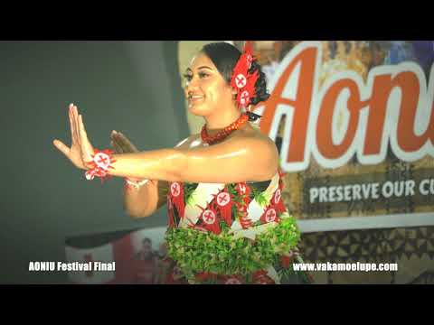 Aoniu Final Part 18 - Tau'olunga Talita Moata'ane