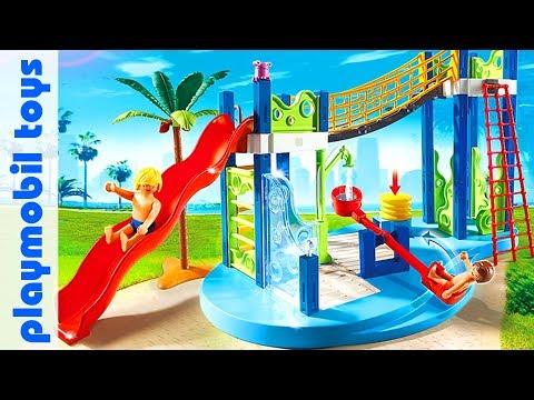 Unpack Playmobil Summer Fun 6670 Water Park Play Area