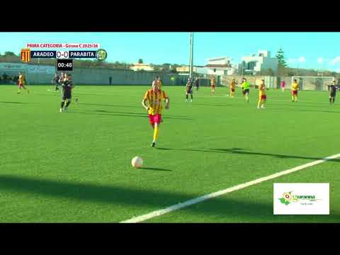 PRIMA CATEGORIA GIRONE C 2025/26: GIALLOROSSI ARADEO vs SOCCER DREAM PARABITA 2-0