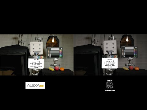 ALEXA MINI 422 VS RED KOMODO 422