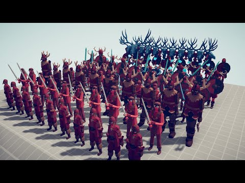 VIKING FACTION vs FRENCH ARMY | Totally Accurate Battle Simulator - TABS