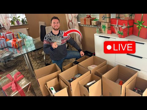 🔥 NEUJAHR LIVE: Wir VERSTEIGERN geheime Pakete!