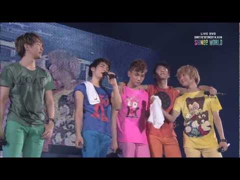 Thumbnail of the video: SHINee - LIVE DVD「SHINee THE 1ST CONCERT "SHINee WORLD"」SPECIAL DIGEST
