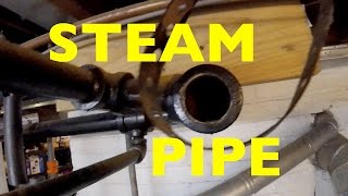 How to loosen a 80 yr old steam pipe