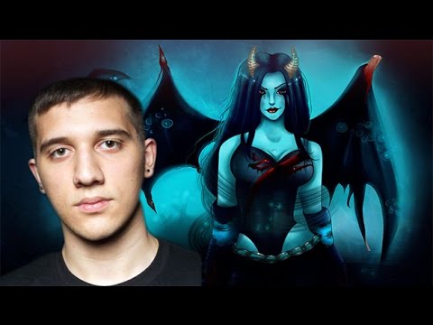 Arteezy Queen of Pain in Dota 2 / Артизи игра на Queen of Pain