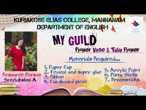 FLOWER VASE & TULIP FLOWER -SREELAKSHMI A