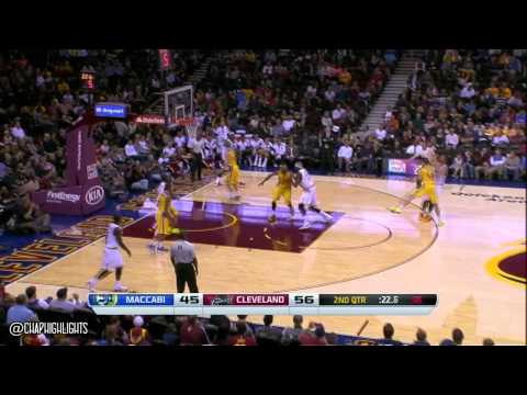 LeBron James IS BACK in Cavaliers, Full Highlights vs Maccabi 2014.10.05 - 12 Pts, 4 Ast.