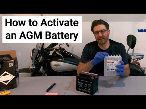 How to Activate and Charge a New AGM Battery