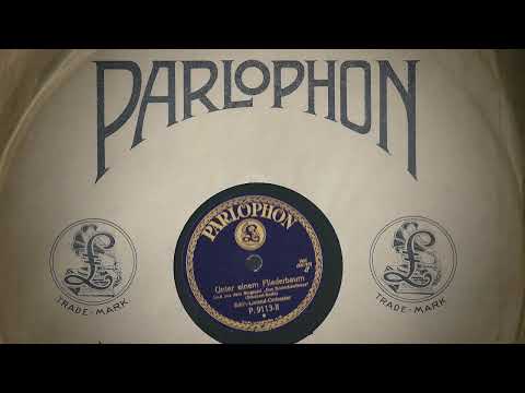 Unter einem Fliederbaum *1927 - Edith-Lorand-Orchester