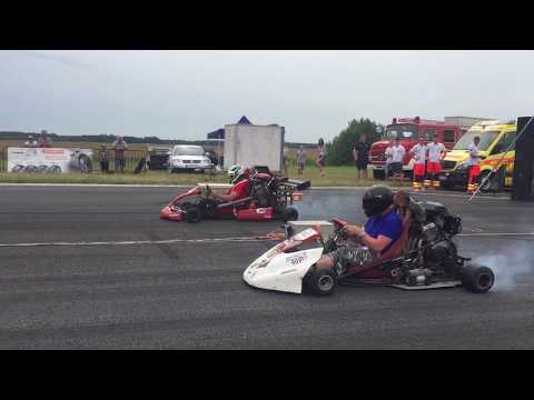 Gokart Kawasaki ZX10R - Gokart 1000ccm - 🚗💭🗣 Go Kart drag racing 🗣🚦