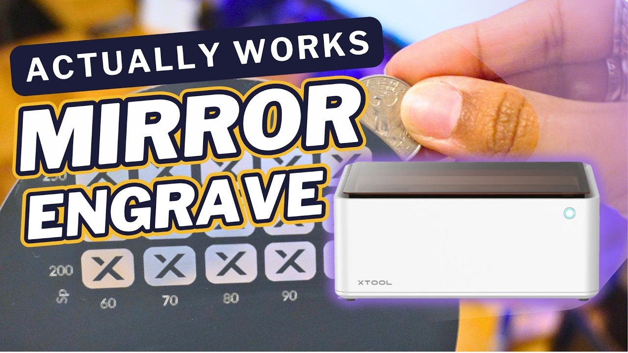 I Tried Engraving a Mirror with a Diode Laser...Here’s What Actually Works