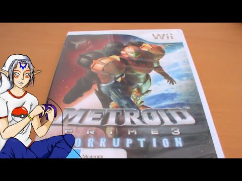 Metroid Prime 3: Corruption Wii Unboxing