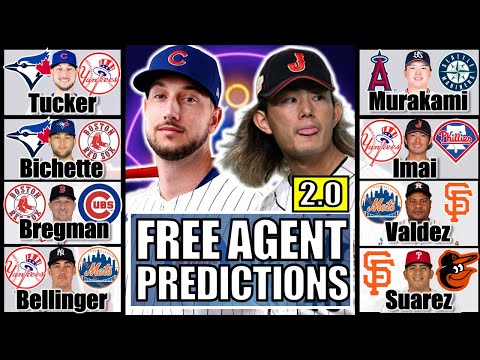 Updated MLB Free Agent Predictions Reflecting The Current Market.