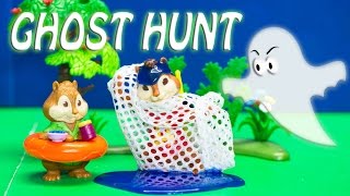 ALVIN AND THE CHIPMUNKS Nickelodeon Alvin Ghosty Ghost Catcher SLIME Alvin Video Toy Parody