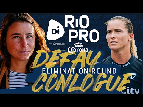 Johanne Defay vs Courtney Conlogue | Oi Rio Pro - Elimination Round Heat Replay