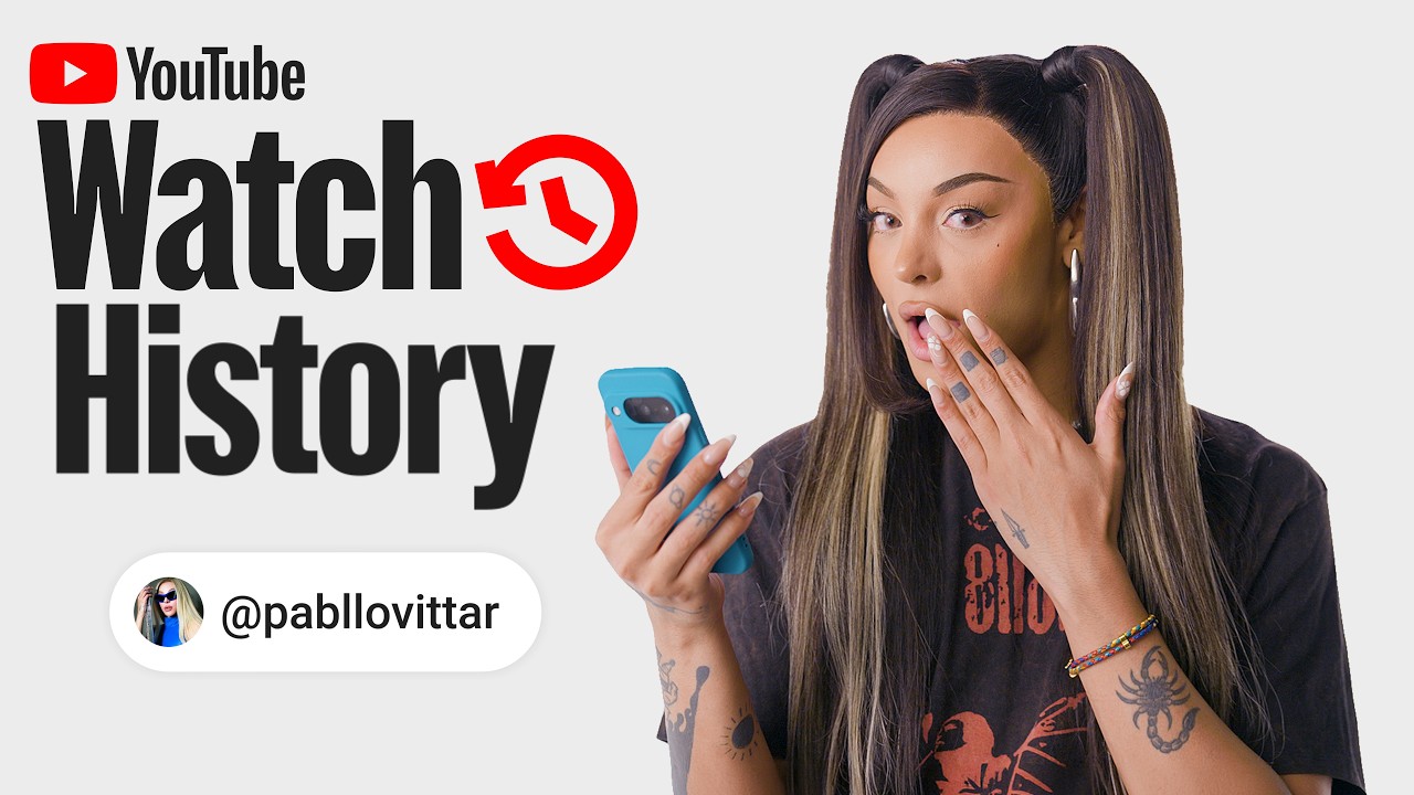 Pabllo Vittar reacts to her Watch History (ROCKSTAR) | Watch History