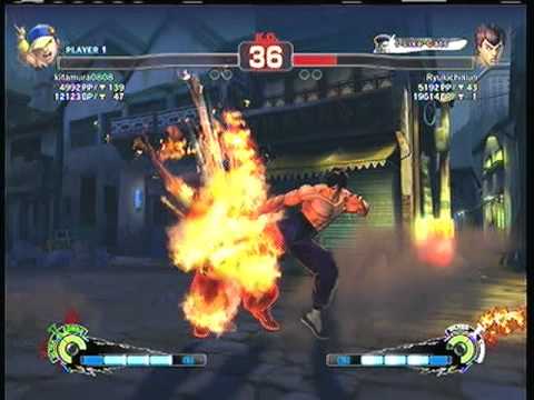 SSF4AE: Yun (kitamura0808) vs. Fei-long (Ryukichikun)    SD