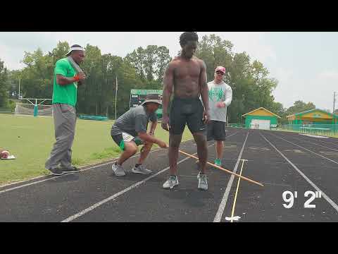 Darin Smalls - Workout on July 31, 2021