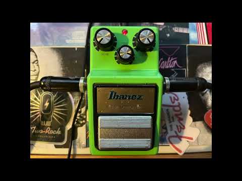 Ibanez TS9 Tube Screamer (Silver Label) 1983 - 1984 - Green image 4