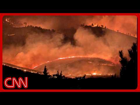 90,000 people urged to flee uncontained Nevada wildfire