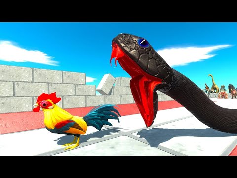 TITANOBOA SNAKE SURPRISE ATTACK vs DEADLY SPIKES - ARBS