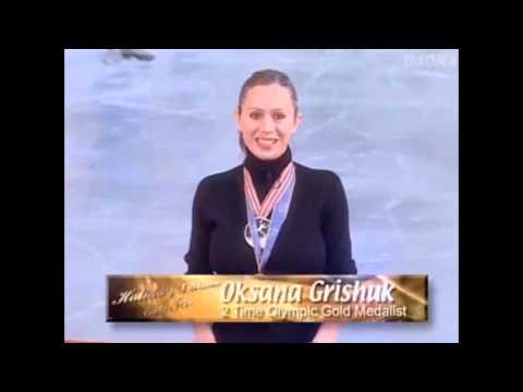 Olympic Figure Skating Champion. Ice Queen Oksana Grishuk. President Puting. ISU President.