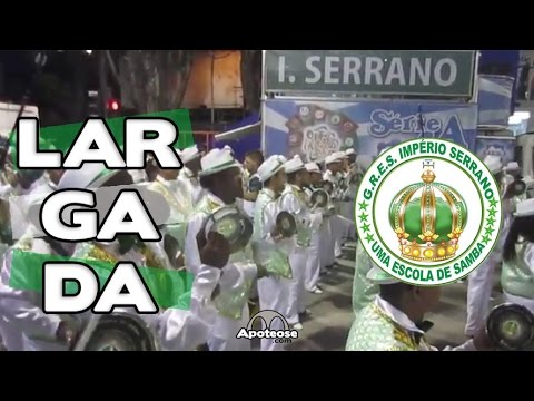 Imperio Serrano 2016 - Bateria (Largada) - Desfile - #AoVivo16