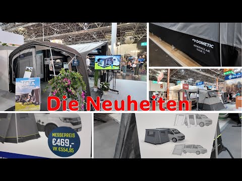 Das sind die Zeltneuheiten für 2025 auf den Caravan Salon 2024